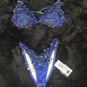 Glamfit Custom Couture Bikini never worn 
WBFF or FMG federation
